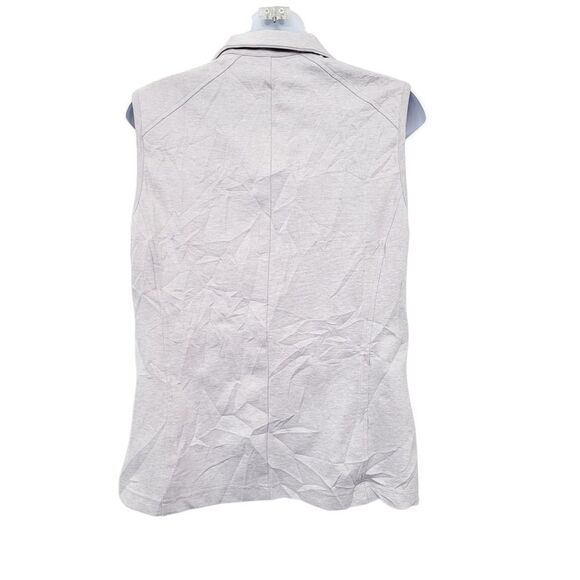2/$20 Alia Light Grey Zip Up Vest TopSize: Small - Picture 4 of 9